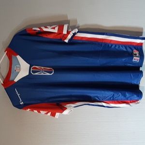 Men's NBA 2K League Champion Royal/Red Authentic Jersey V-Neck T-Shirt